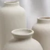 Matte ceramic vase in a three-color combination of yellow, pink and green, a simple and modern home decoration Application Scenario